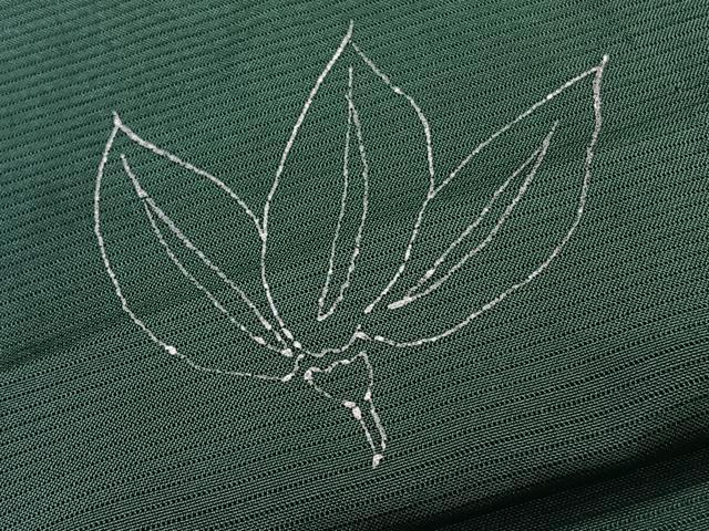 平和屋着物*夏物 訪問着 絽 草花文 銀彩 正絹 逸品 CABK9120xi