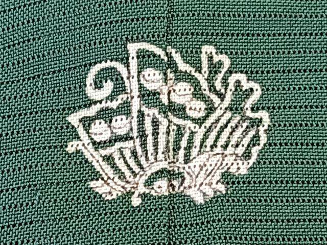 平和屋着物*夏物 訪問着 絽 草花文 銀彩 正絹 逸品 CABK9120xi