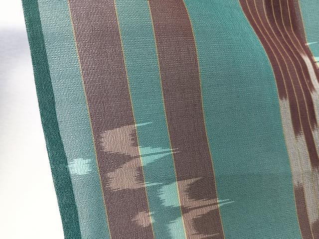 平和屋着物*夏物 本場琉球絣 夏琉球 正絹 逸品 未使用 CABK9126xi