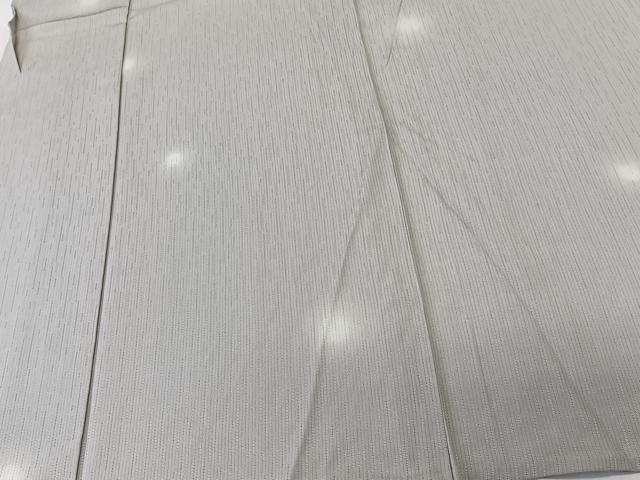 平和屋着物*夏物 小紋 縞紋紗 蛍ぼかし 正絹 逸品 未使用 CABK9167xi