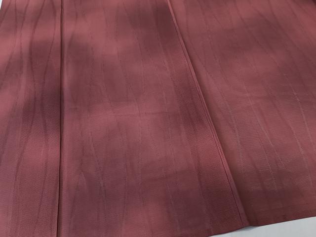 平和屋着物*夏物 小紋 よろけ縞紋紗 霞文 正絹 逸品 CABK9169xi