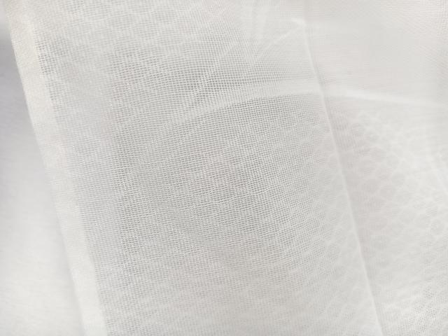 平和屋着物*夏物 長襦袢 菱紋紗 舞草花文 乳白色 洗える着物 CABK9191xi