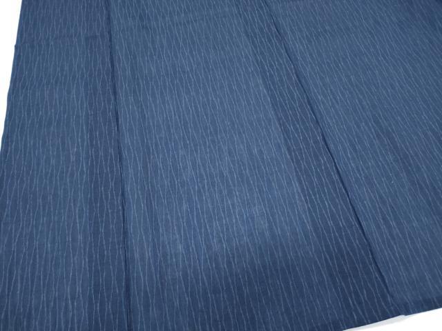 平和屋着物*夏物 小紋 紗 立涌文 洗える着物 未使用 CABK9206th