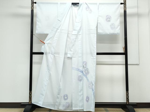 平和屋着物*夏物 訪問着 絽 花鳥文 洗える着物 CABK9209th