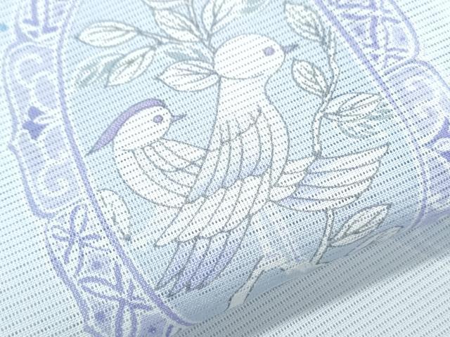 平和屋着物*夏物 訪問着 絽 花鳥文 洗える着物 CABK9209th