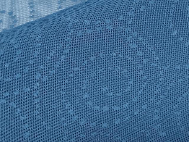 平和屋着物*夏物 小紋 紗 渦巻き 正絹 逸品 CABK9211th
