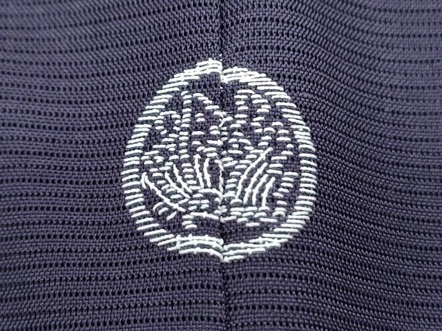 平和屋着物*夏物 色無地 絽 烏羽色 洗える着物 CABK9237th