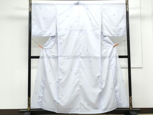 平和屋着物*夏物 小紋 絽 毬文 洗える着物 CABK9294th