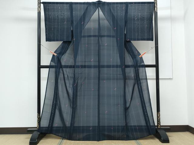 平和屋着物*夏物 紗紬 吉祥間道 正絹 逸品 CABK9300th