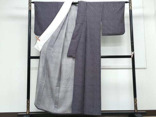 平和屋着物*夏物 小紋 絽 吉祥文 正絹 逸品 CABK9301th