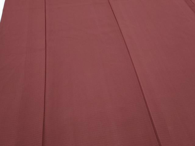平和屋着物*夏物 色無地 絽 赤銅色 正絹 逸品 CABK9315th