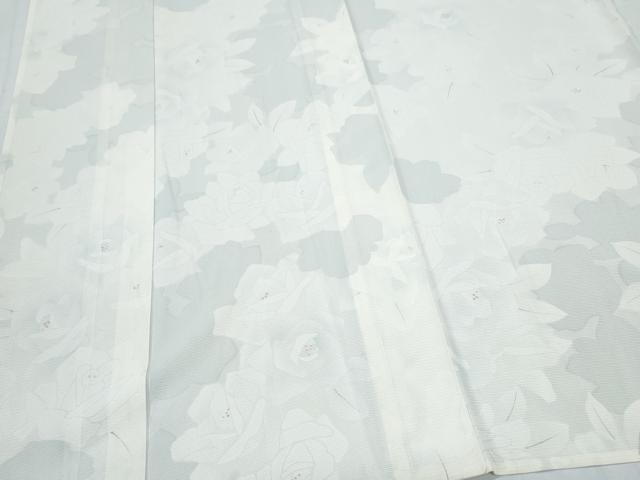 平和屋着物*夏物 小紋 絽 薔薇 正絹 逸品 CABK9329th