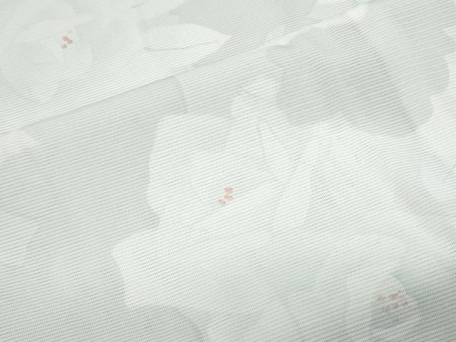 平和屋着物*夏物 小紋 絽 薔薇 正絹 逸品 CABK9329th