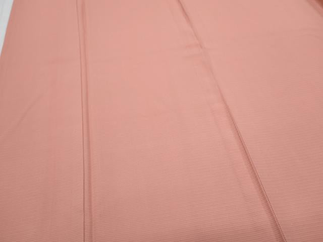 平和屋着物*夏物 色無地 絽 甚三紅色 正絹 逸品 CABK9360th