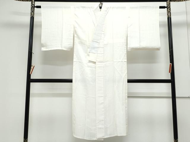 平和屋着物*夏物 長襦袢 絽 草花間道 象牙色 正絹 逸品 CABK9373th