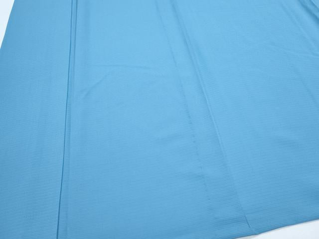 平和屋着物*夏物 色無地 絽 薄群青色 正絹 逸品 CABK9406th