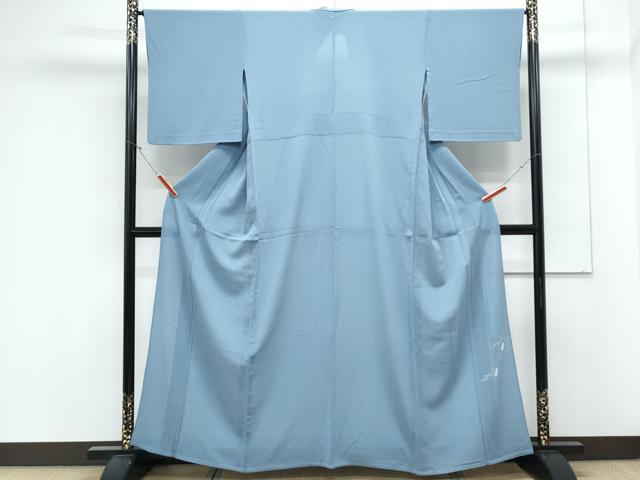 平和屋着物*夏物 色無地 絽 薄縹色 正絹 逸品 CABK9410th