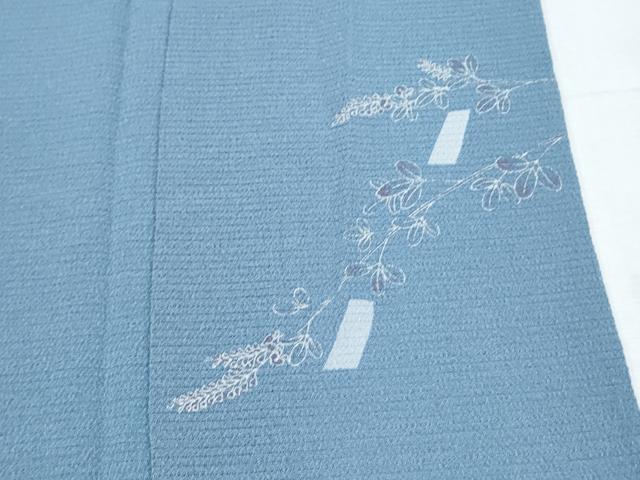 平和屋着物*夏物 色無地 絽 薄縹色 正絹 逸品 CABK9410th
