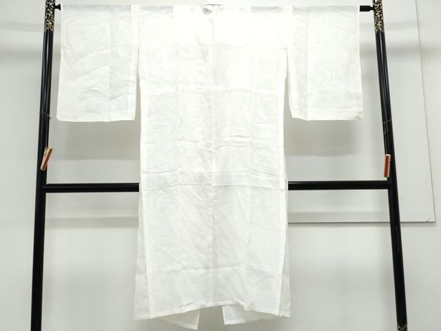 平和屋着物*夏物 長襦袢 流水紋紗 生成り色 麻 逸品 CABK9440th