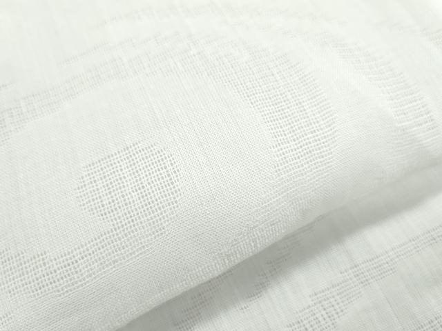 平和屋着物*夏物 長襦袢 流水紋紗 生成り色 麻 逸品 CABK9440th