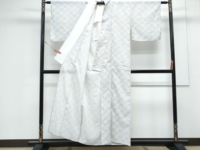 平和屋着物*夏物 小紋 天井花文 CABK9449th