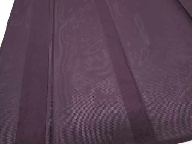 平和屋着物*夏物 色無地 絽 似せ紫色 正絹 逸品 CABK9570th
