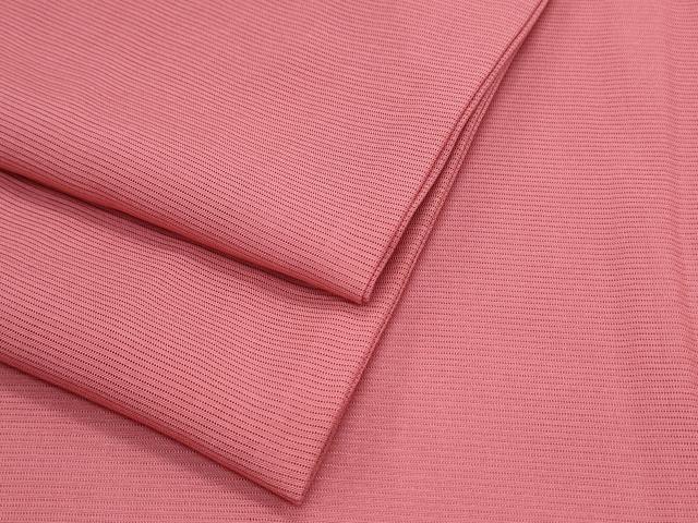 平和屋着物*夏物 色無地 絽 真朱色 正絹 逸品 CABK9588th