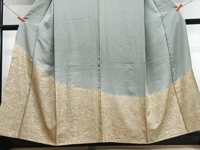 平和屋着物■訪問着 鳳凰 金彩 正絹 逸品 CABK9608xe