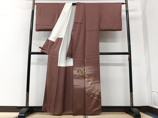 平和屋着物■豪華色留袖 花鼓文 笛 暈し染め 金彩 正絹 逸品 CABK9616xe