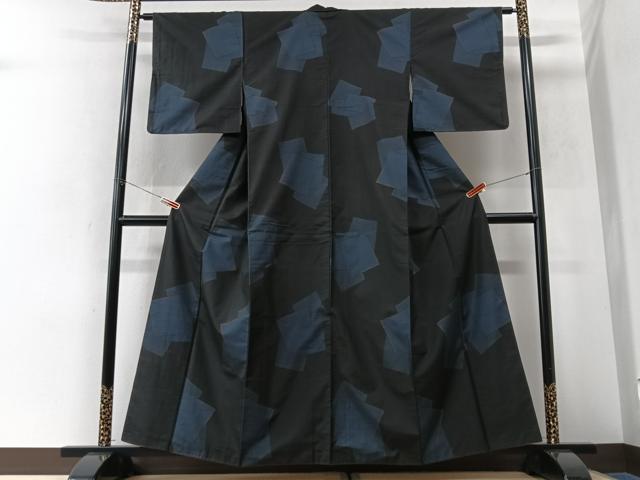 平和屋着物■本場大島紬 9マルキ 色紙重ね文 正絹 逸品 CABK9622xe