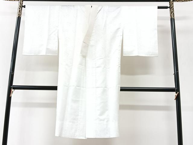 平和屋着物■長襦袢 無双仕立て 紗綾形花地紋 洗える着物 CABK9628xe