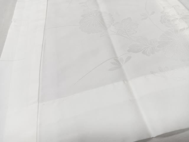 平和屋着物■長襦袢 無双仕立て 枝花地紋 洗える着物 CABK9629xe