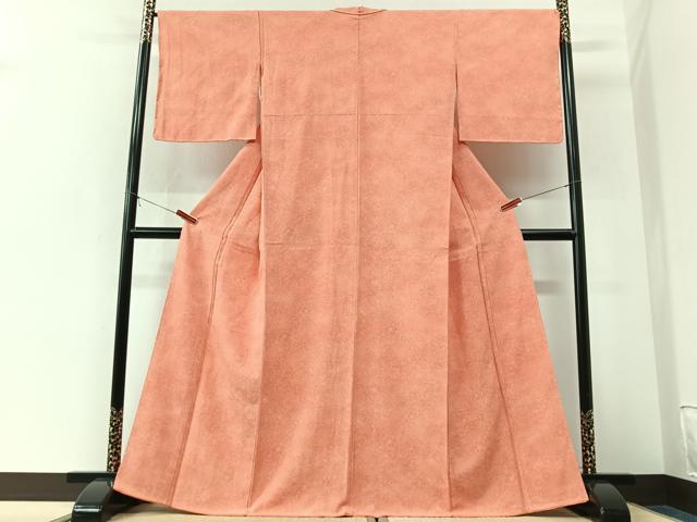 平和屋着物■上質な小紋 草花文 正絹 逸品 未使用 CABK9647xe