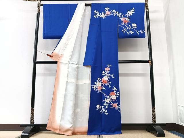 平和屋着物■訪問着 枝花文 正絹 逸品 CABK9649xe