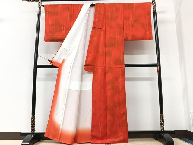 平和屋着物■上質な小紋 霞文 正絹 逸品 未使用 CABK9665xe