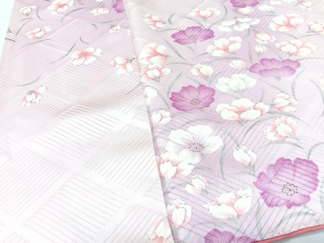 平和屋着物■上質な小紋 秋桜 金彩 やまと誂製 正絹 逸品 CABK9681xe