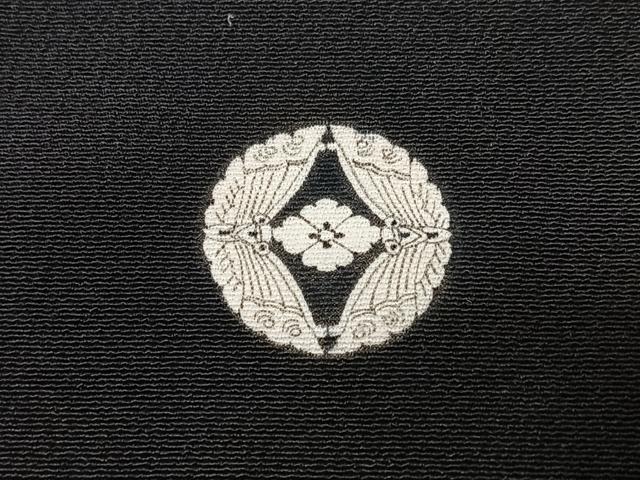 平和屋着物■豪華黒留袖 駒刺繍 御所車花文 金彩 正絹 逸品 CABK9703xe