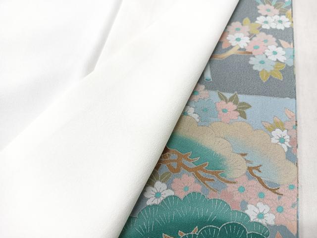 平和屋着物■豪華黒留袖 作家物 風景花鳥文 暈し染め 正絹 逸品 CABK9716xe
