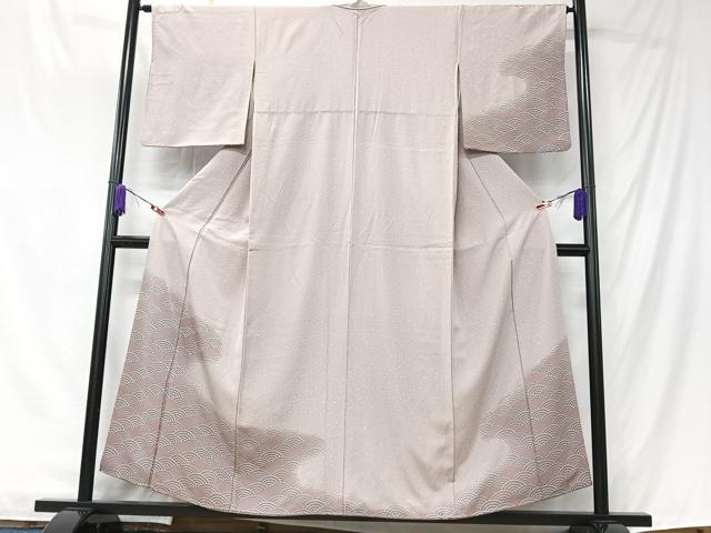 平和屋着物■訪問着 青海波 暈し染め 正絹 逸品 CABK9737xe