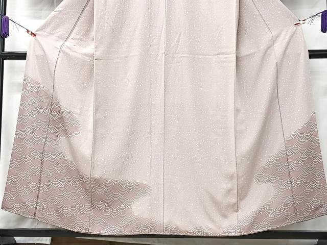 平和屋着物■訪問着 青海波 暈し染め 正絹 逸品 CABK9737xe