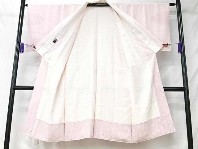 平和屋着物■長襦袢 袷 雲取り文 正絹 逸品 CABK9779xe