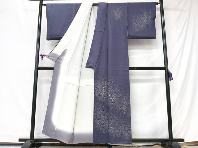 平和屋着物■訪問着 草花文 正絹 逸品 CABK9805xe