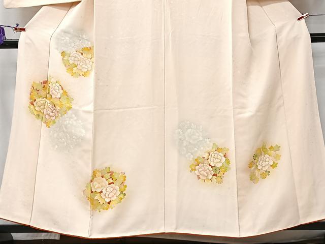平和屋着物■訪問着 刺繍 花丸文 金彩 正絹 逸品 CABK9816xe