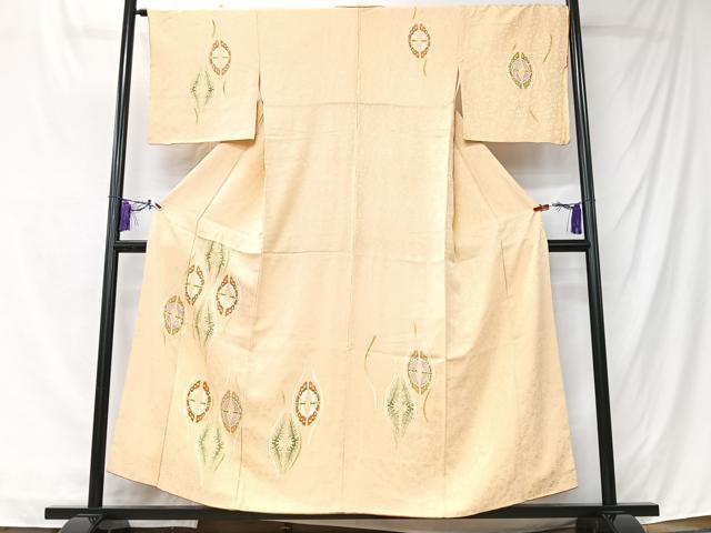 平和屋着物■訪問着 立涌舞蝶文 正絹 逸品 CABK9819xe