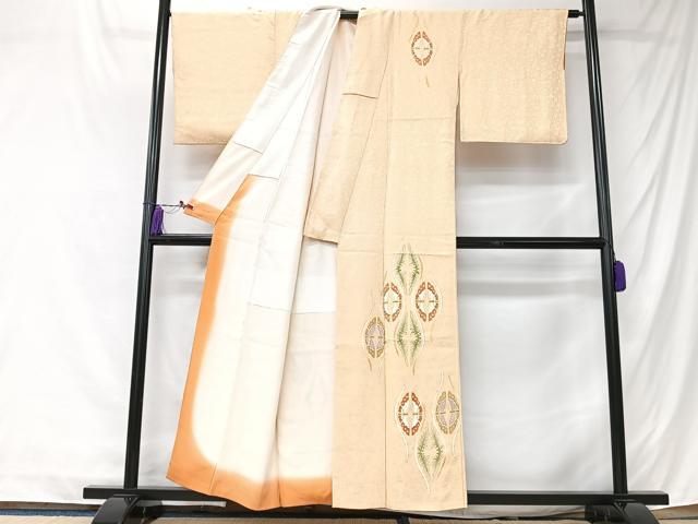 平和屋着物■訪問着 立涌舞蝶文 正絹 逸品 CABK9819xe