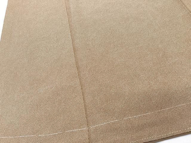 平和屋着物■伝統工芸士 石塚健吉 江戸小紋 鮫小紋柄 正絹 逸品 未使用 CABK9843xe