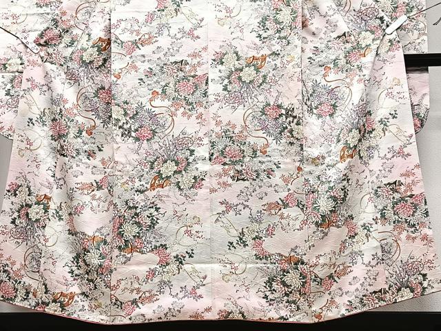 平和屋着物■豪華振袖 花車文 金彩 正絹 逸品 CABK9858xe