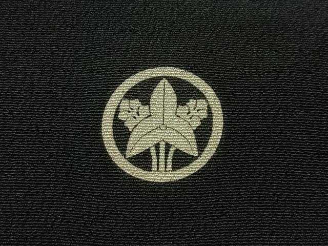 平和屋着物■豪華黒留袖 作家物 飛鶴松文 暈し染め 金彩 正絹 逸品 CABK9887xe