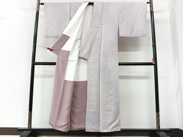 平和屋着物■上質な小紋 露芝文 正絹 逸品 CABK9890xe