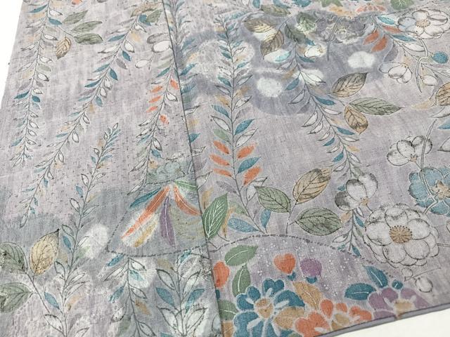平和屋着物■上質な紬 辻が花 正絹 逸品 CABK9963xe